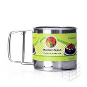 Кружка - сито MARKET FRESH из нержавеющей стали
