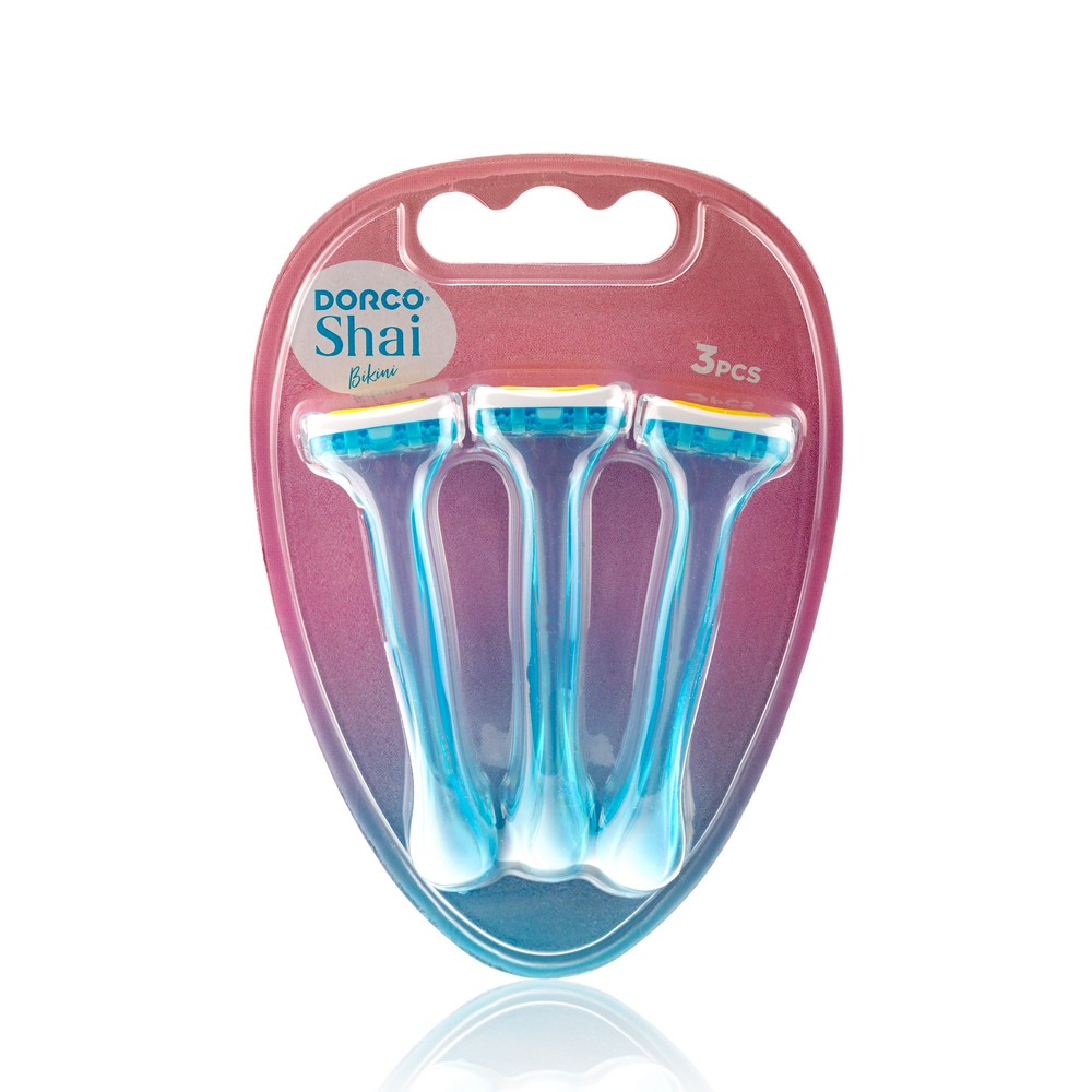 

Женские одноразовые станки Dorco Shai для зоны бикини 3шт