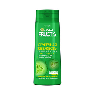 Шампунь Fructis Огуречная cвежесть для волос , склонных к жирности 400мл