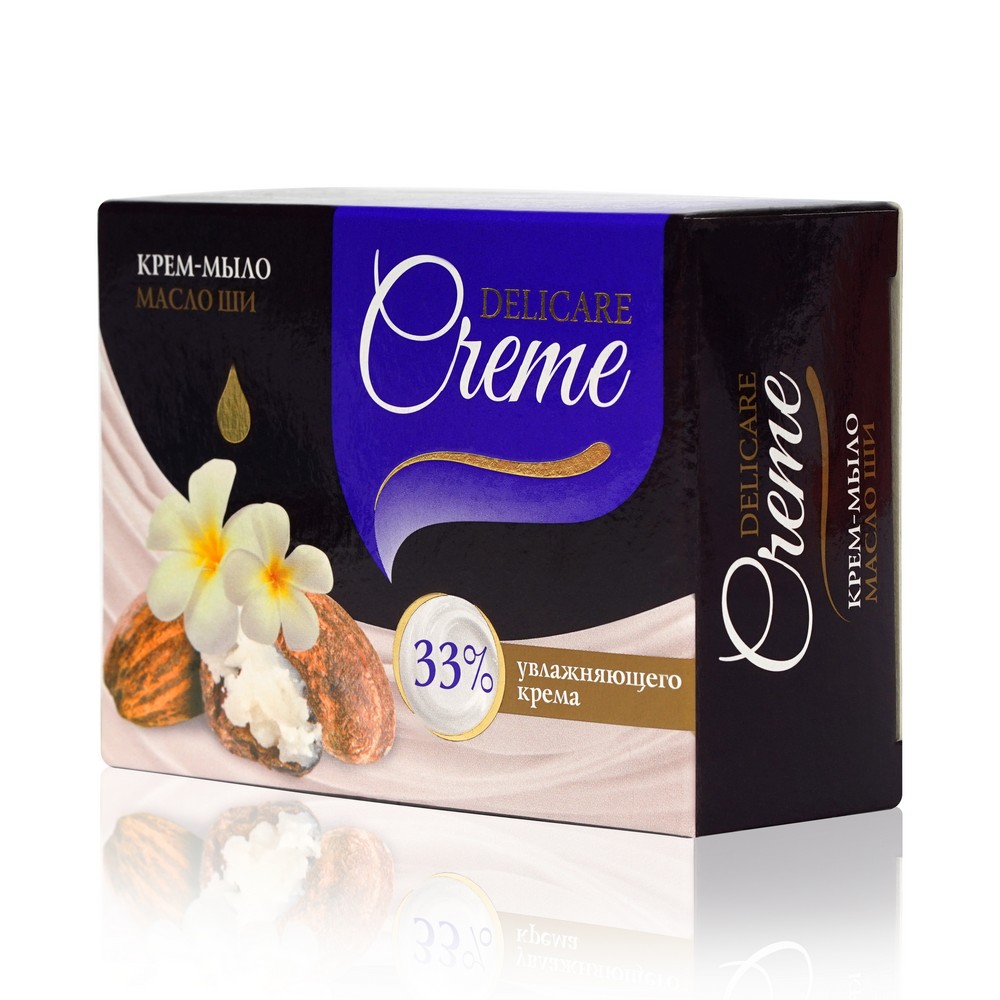 

Туалетное крем - мыло Delicare Creme с маслом Ши 100г