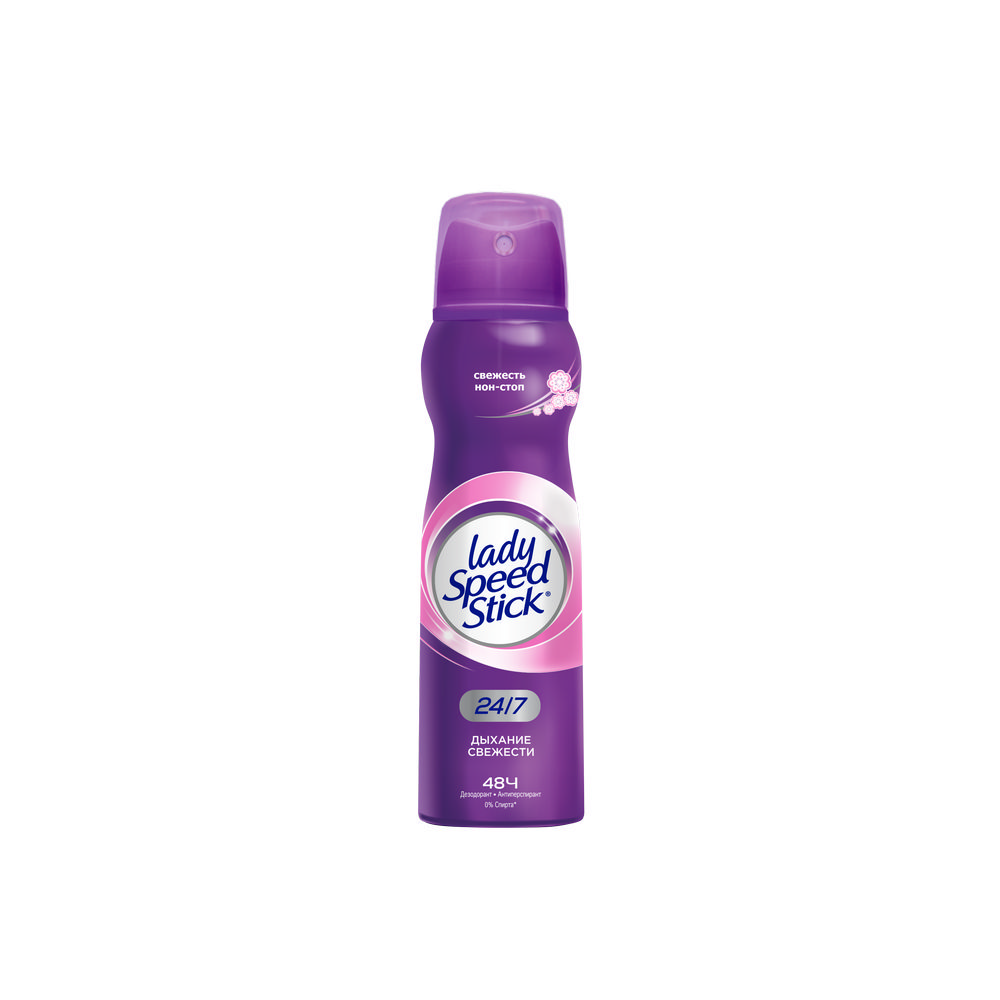 

Женский дезодорант - антиперспирант Lady Speed Stick 24/7 Дыхание Свежести 150мл