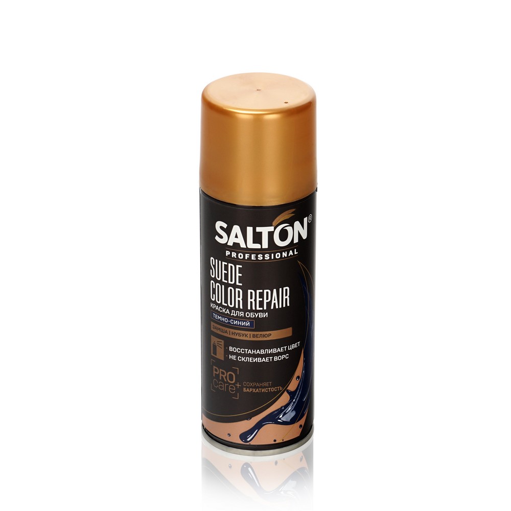 

Краска для обуви Salton для замши , нубука , велюра , Темно-синий , 200мл