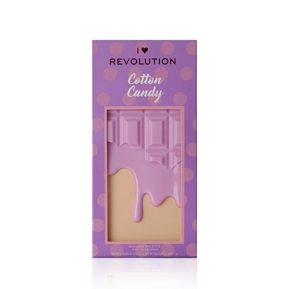 

Тени для век I Heart Revolution Chocolate , Cotton candy , 18 цветов , 21,96г