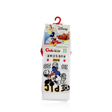 Детские носки Conte Kids Disney трикотажные , 370 , р.22 , белые