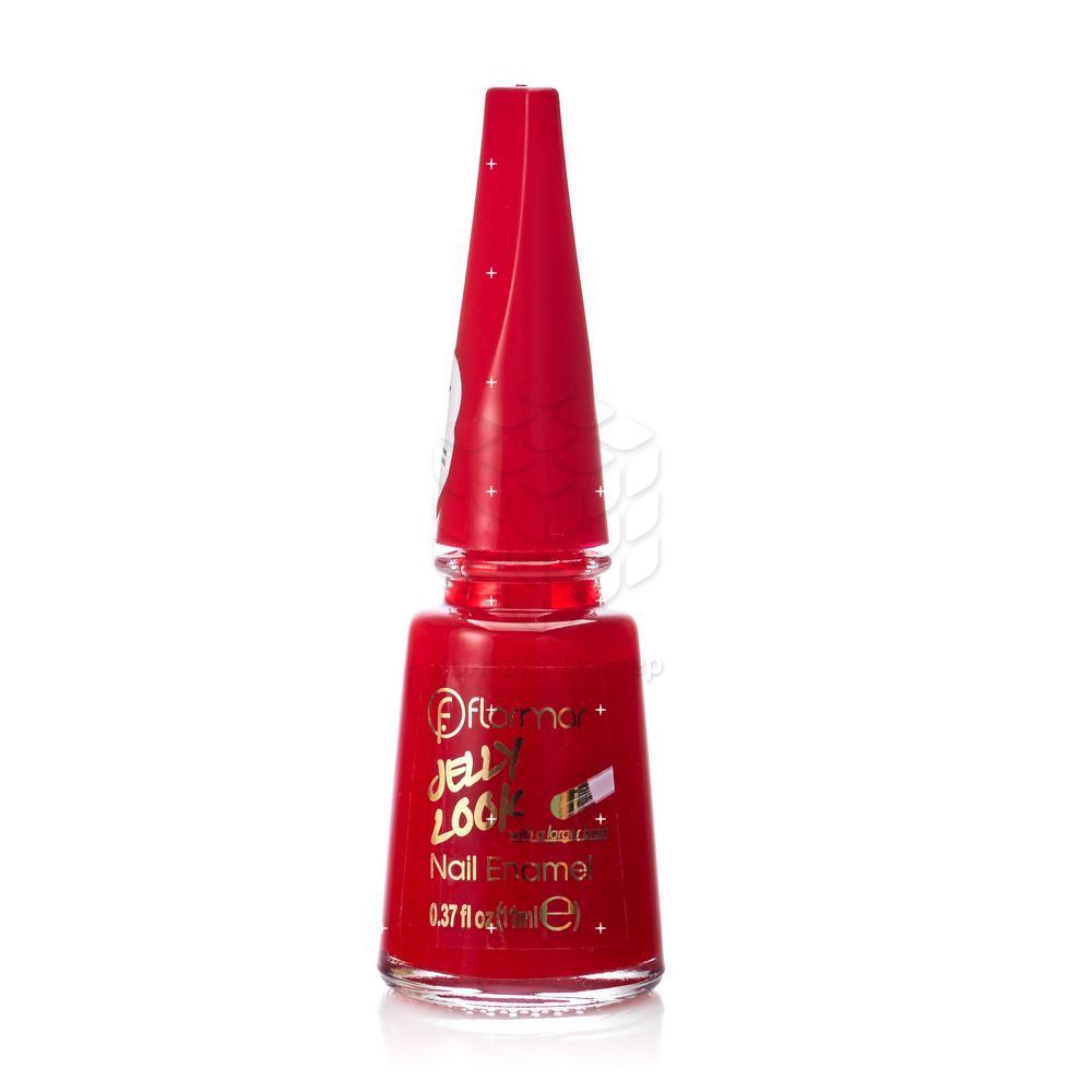 

Лак для ногтей Flormar Jelly Look Nail Enamel JL23 Stunning Red 8мл