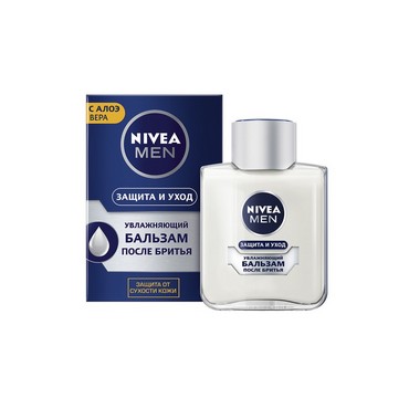 Бальзам после бритья Nivea Men "Защита и уход " увлажняющий 100мл