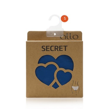 Женские трусы - слипы Atto Secret , Васильковый , S