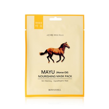 Маска для лица Bonny Hill " Mayu ( Horse Oil ) " питательная 23г