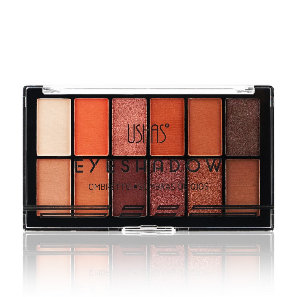 

Тени для век USHAS Eyeshadow-1 12 цветов 19,2г