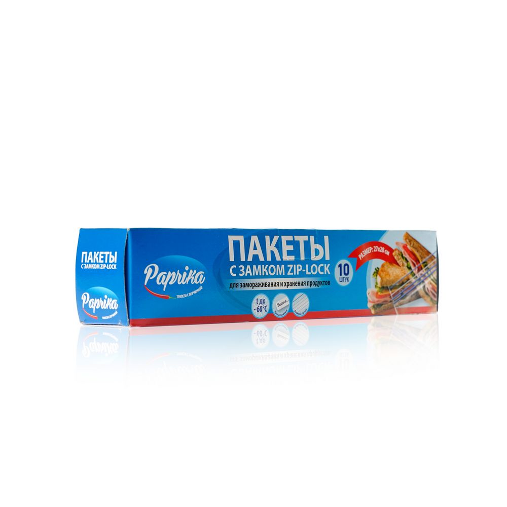 

Пакеты Paprika для хранения , с зиплоком 10шт