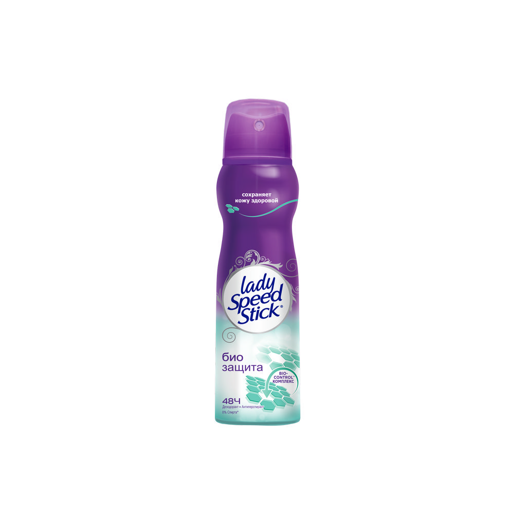 

Женский дезодорант - антиперспирант Lady Speed Stick 24/7 " Био Защита " 150мл