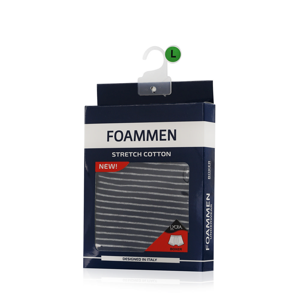 

Мужские трусы - боксеры Foammen Fo80503-1 , синие , L