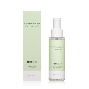 Успокаивающий мист для лица Nextbeau Aloe Vera Solution " Soothing mist " с экстрактом алоэ 100мл