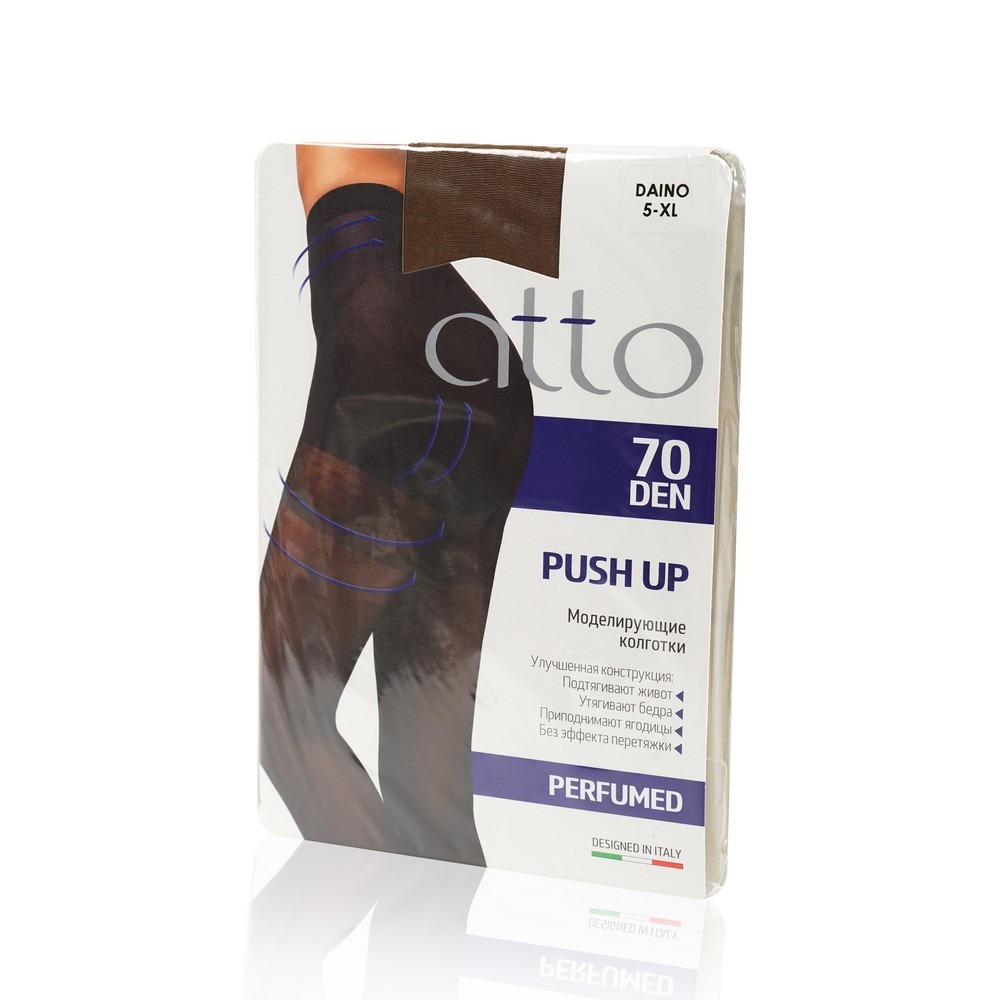 

Женские моделирующие колготки Atto Push Up 70den Daino 5 размер
