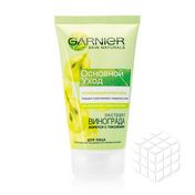 Освежающий крем - скраб Garnier Основной уход для лица для нормальной и комбинированной кожи 150мл