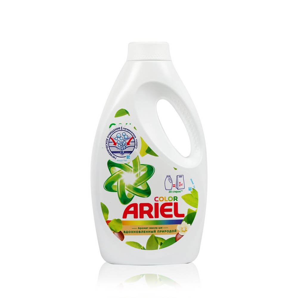 

Гель для стирки Ariel Color " Масло Ши " 1,3л