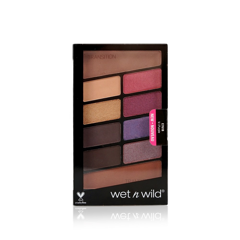 

Тени для век Wet'n Wild Color Icon 10 цветов V.i.purple 8,1г