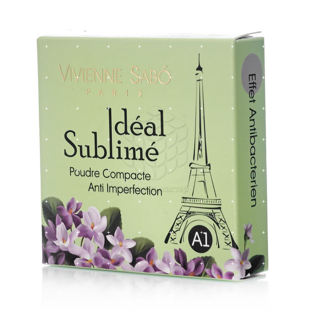 

Компактная пудра Vivienne Sabo Ideal Sublime против изъянов кожи А1 Светлый телесный 11г