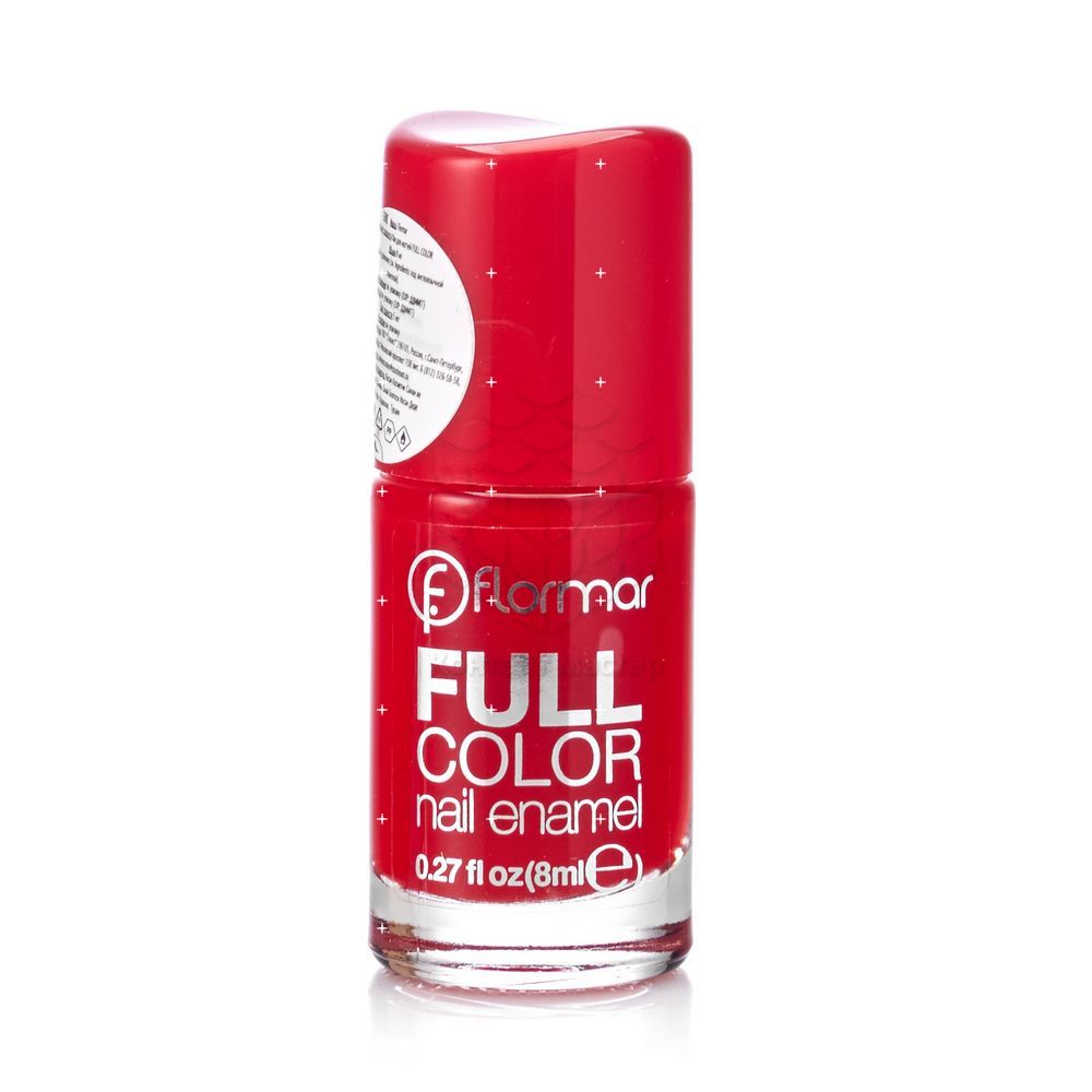 

Лак для ногтей Flormar Full Color Nail Enamel FC08 Optimistic Red 8мл