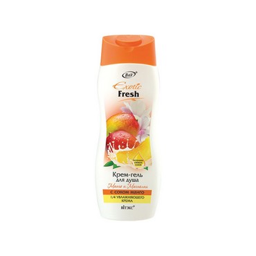 Крем - гель для душа Витэкс Exotic fresh " Манго и магнолия " 500мл