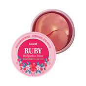 Гидрогелевые патчи для области вокруг глаз Koelf " Ruby Bulgarian Rose " с рубиновой пудрой и болгарской розой 60шт