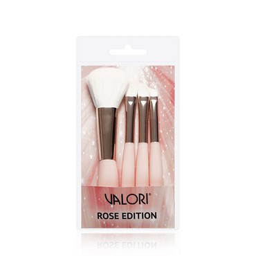 Набор кистей для макияжа Valori " Rose Edition " 4шт