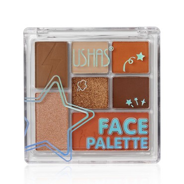 Палетка для лица USHAS " Face Palette " 10,8г