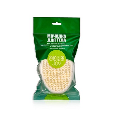 Мочалка Aqua Joy Romantic для ванны и душа