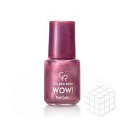 Лак для ногтей Golden Rose Wow! 26 розово - коричневый 6мл