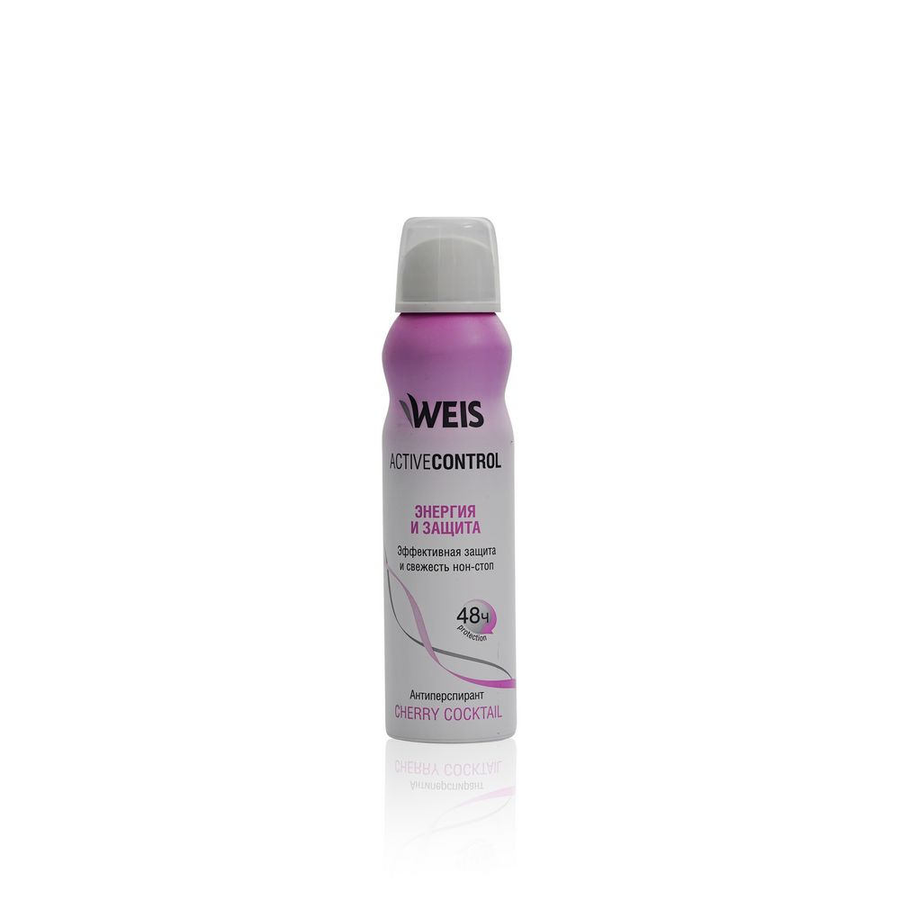 

Женский дезодорант - антиперспирант WEIS Active Control " Энергия и защита " 150мл