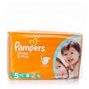 Подгузники Pampers Sleep & Play для детей Junior 11-18кг 42шт