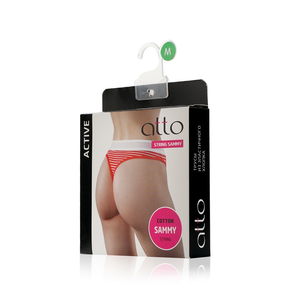 

Женские трусы Atto Sammy - string , Красный , M