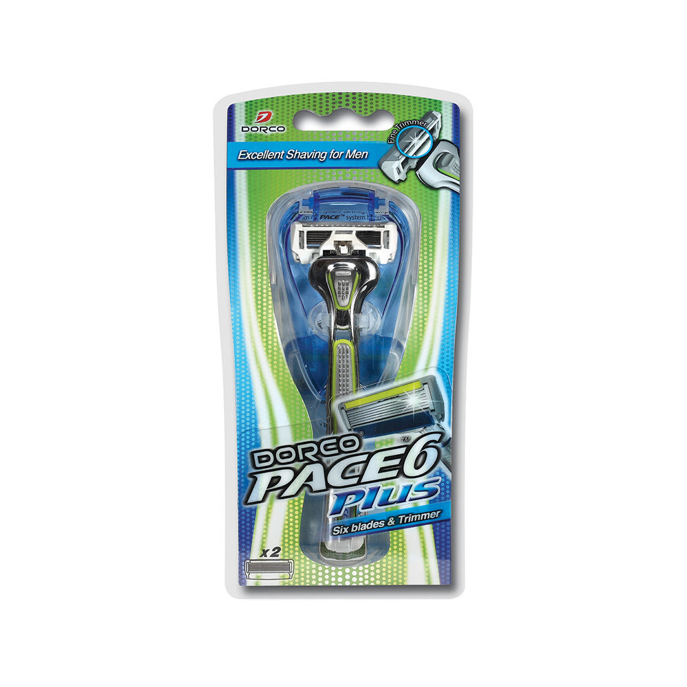 

Станок для бритья Dorco Pace 6 Plus + сменные кассеты с триммером 2шт