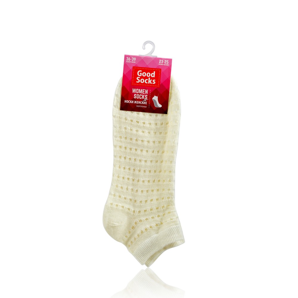 

Женские укороченные носки Good Socks , Светло-жёлтый р.36-39