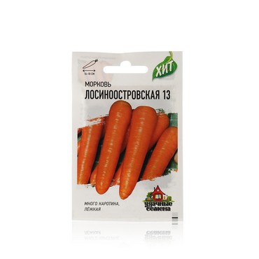 Семена Удачные Семена Морковь " Лосиноостровская 13 " , среднеспелый , 2г