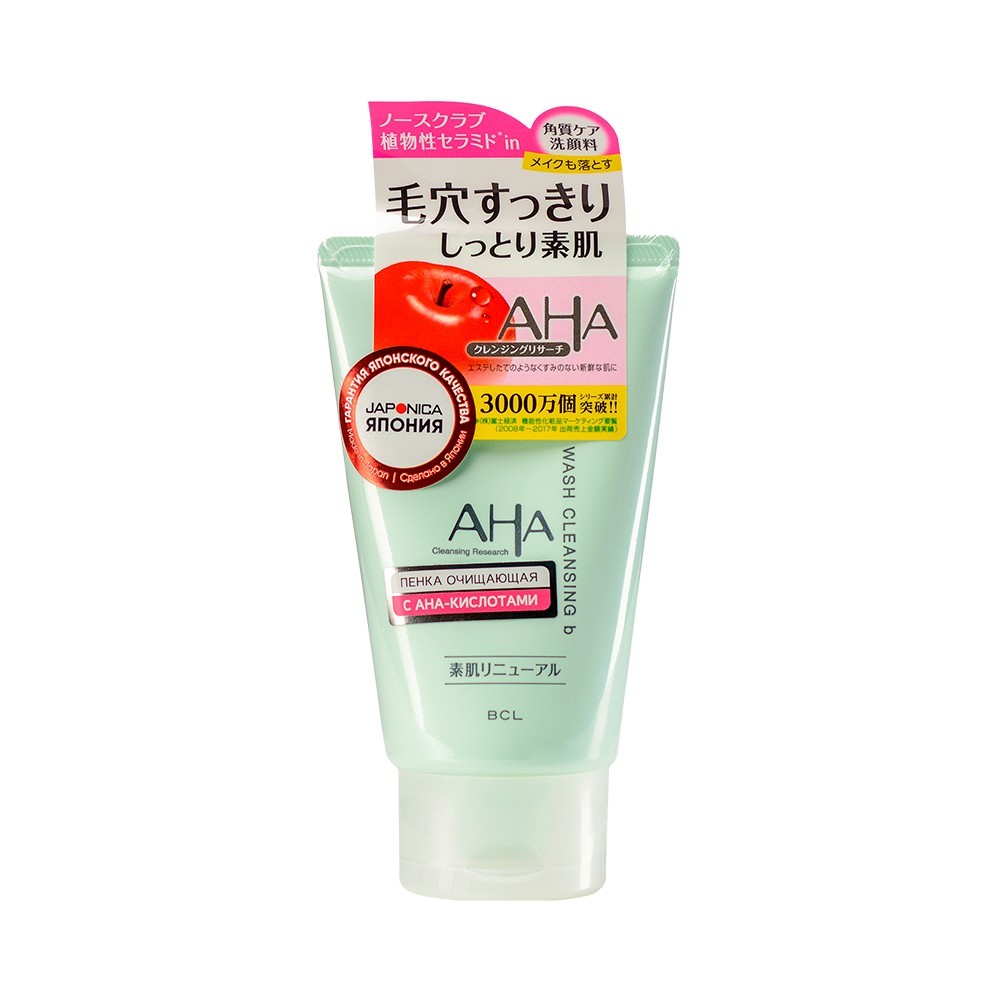 

Очищающая пенка для лица AHA Sensitive с фруктовыми кислотами 120г
