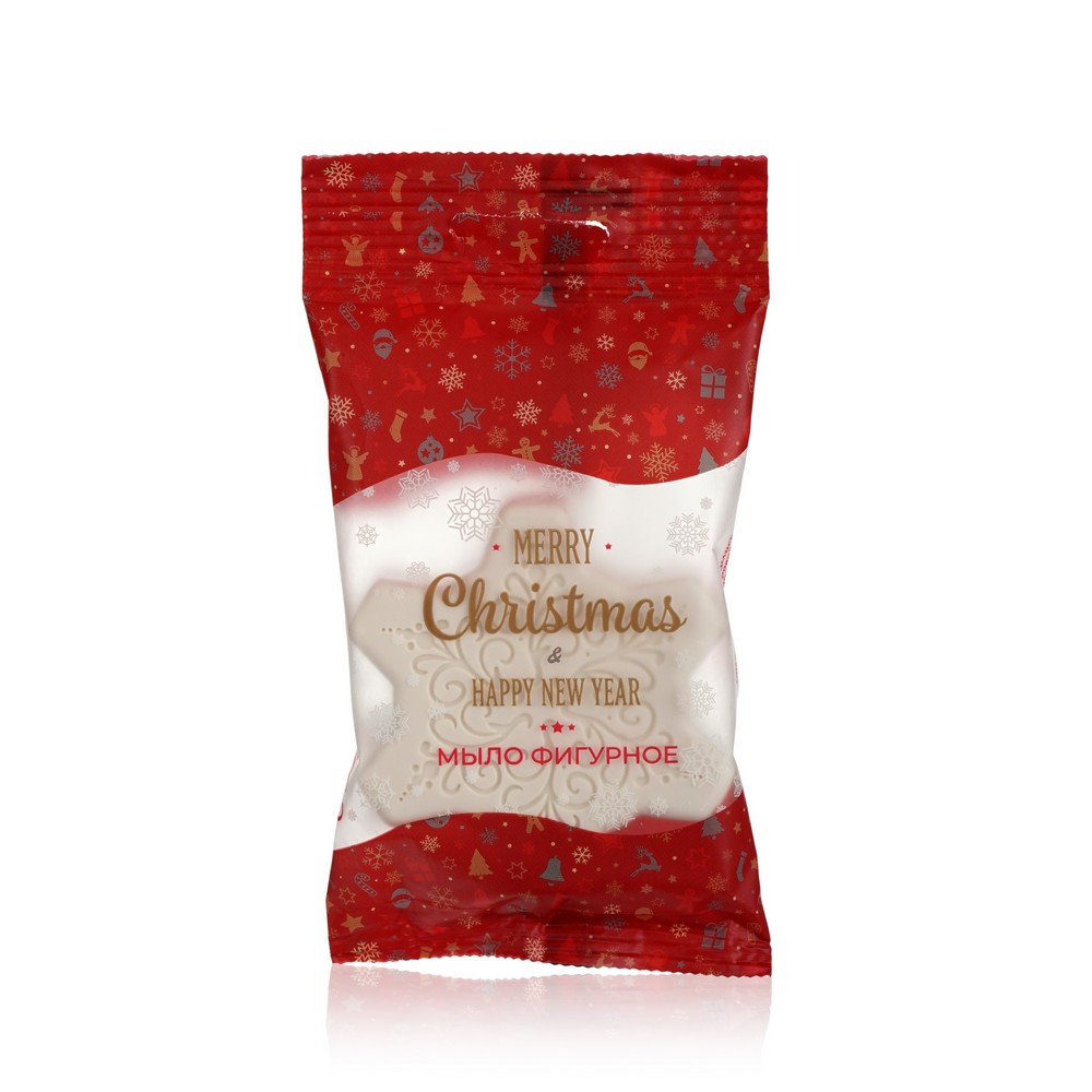

Мыло фигурное Свежая нота " Снежинка " 60г