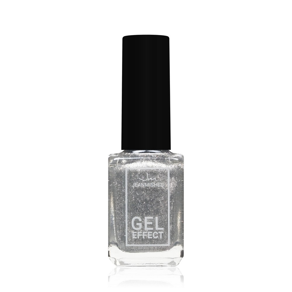 Лак для ногтей Jeanmishel GEL effect 171 Искрящийся серебрянный 6мл