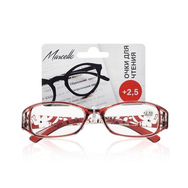 Очки для чтения Marcello GA0156 диоптрия +2,5