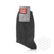 Мужские носки Good Socks Classic трикотажные серые р.25