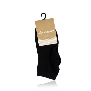 Детские носки Socksberry KS-0030 укороченные Черный р.16