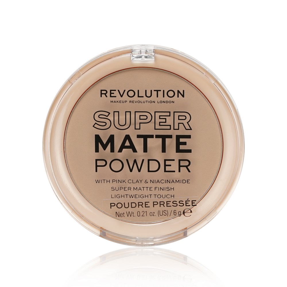 

Пудра для лица MakeUp Revolution Super Matte , Vanilla , 6г