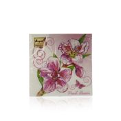 Бумажные салфетки Bouquet Original de Luxe " Цветок персика " , 2х-слойные 33*33см 20шт