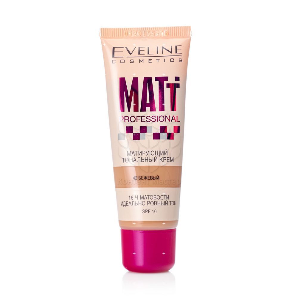 

Тональный крем Eveline Matt Professional матирующий для лица 42 30мл