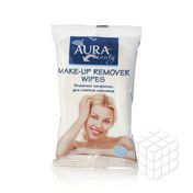 Влажные салфетки Aura Beauty для снятия макияжа 15шт