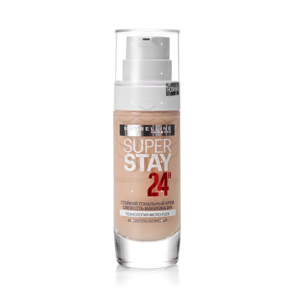 

Тональный крем Maybelline New York SuperStay 24 для лица 06 Светло-бежевый 30мл
