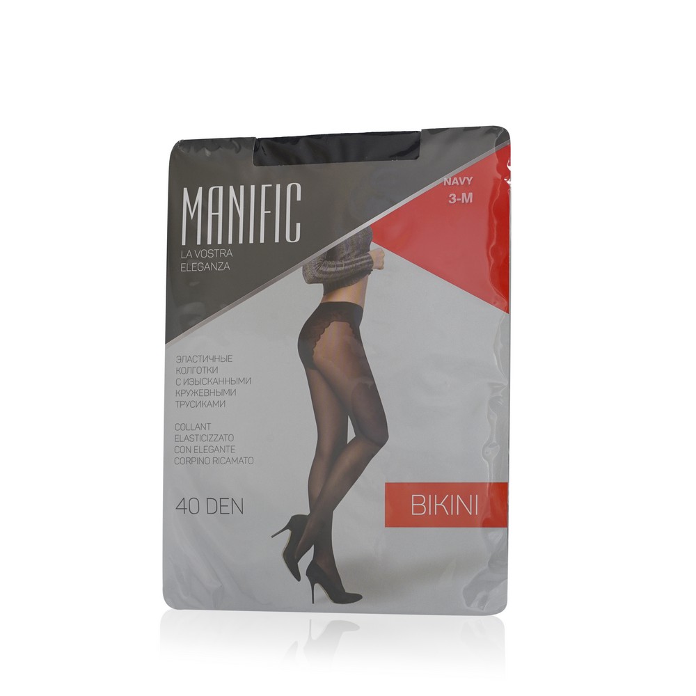 

Женские колготки Manific Bikini 40den Navy 3 размер