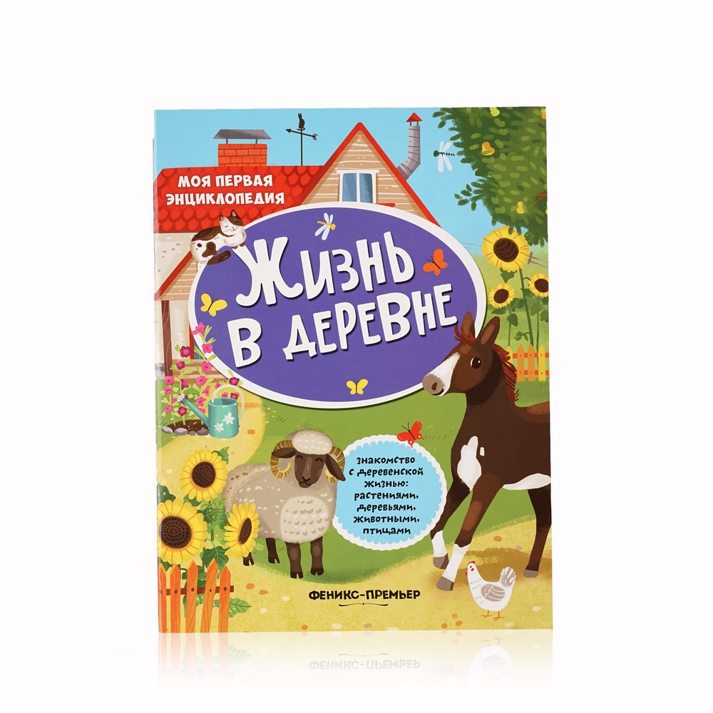 

Книжка с наклейками Феникс+ " Жизнь в деревне "