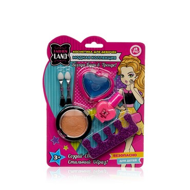 Набор детской декоративной косметики Lapulli Kids + разделитель , 3+