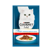 Влажный корм для кошек Gourmet Perle с говядиной 85г